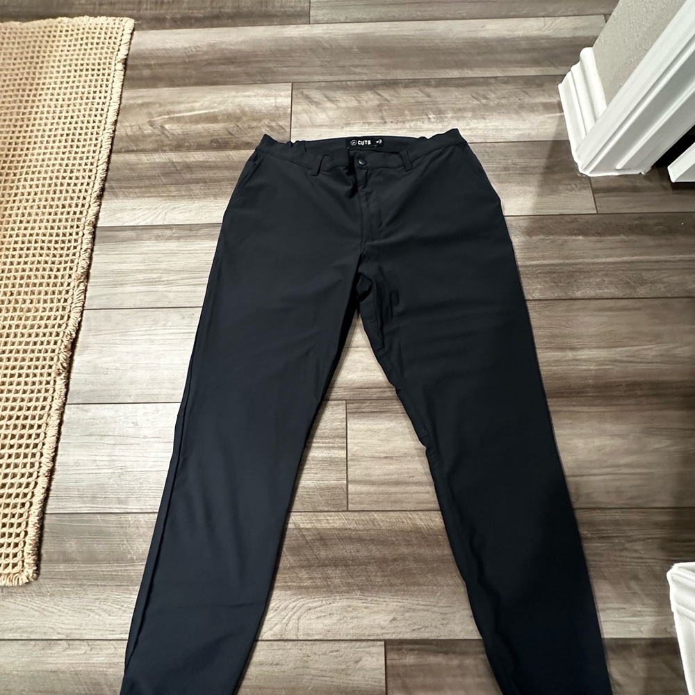 Cuts Clothing Blue Straight Leg Pant